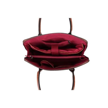 Wimona Luisa Schoudertas Croco Cognac 7 Wimona Luisa Schoudertas Croco Cognac - Afbeelding 5