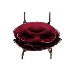 Wimona Luisa Schoudertas Croco Grey -Fjallraven Tassen Verkoopwinkel 5004 kleur licht taupe binnenkant