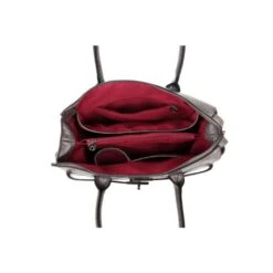 Wimona Liona Handtas Croco Grey -Fjallraven Tassen Verkoopwinkel 5005 kleur grijs binnenkant