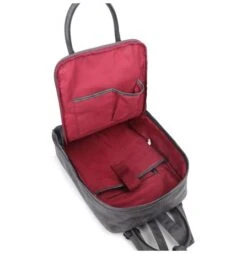 Wimona Amalia Rugzak Grijs -Fjallraven Tassen Verkoopwinkel 5016 kleur grijs binnenkant 1