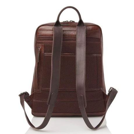 Castelijn & Beerens Rien Laptop Rugzak 15.6" Tablet RFID Cognac 5 Castelijn & Beerens Rien Laptop Rugzak 15.6" Tablet RFID Cognac - Afbeelding 3