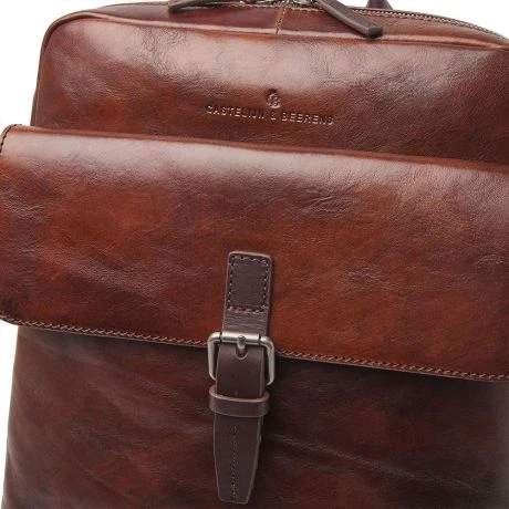 Castelijn & Beerens Rien Laptop Rugzak 15.6" Tablet RFID Cognac 8 Castelijn & Beerens Rien Laptop Rugzak 15.6" Tablet RFID Cognac - Afbeelding 6