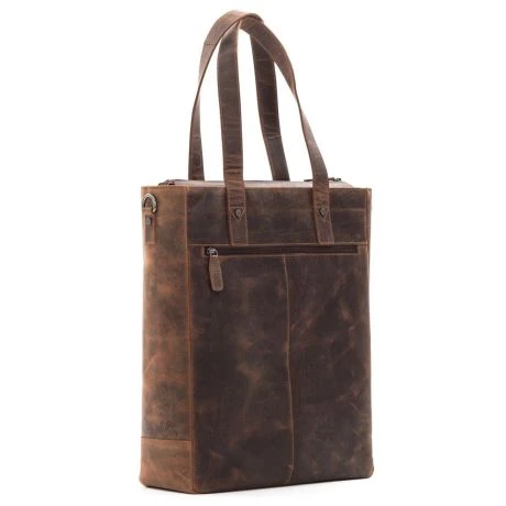 Plevier Jackson Shopper Laptoptas 15.6" Bruin 5 Plevier Jackson Shopper Laptoptas 15.6" Bruin - Afbeelding 3