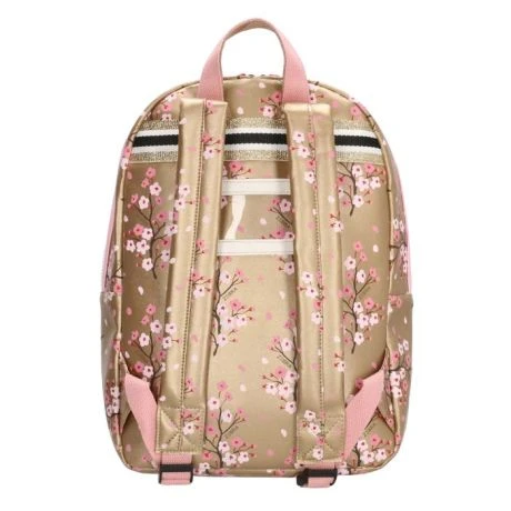 Zebra Kinder Rugzak M Gold Flowers 5 Zebra Kinder Rugzak M Gold Flowers - Afbeelding 3