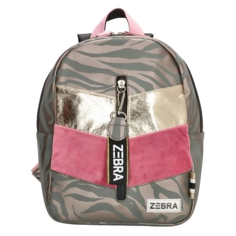Zebra Kinder Rugzak S Velvet Silver Leopard 3 Zebra Kinder Rugzak S Velvet Silver Leopard