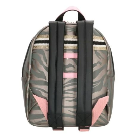 Zebra Kinder Rugzak S Velvet Silver Leopard 5 Zebra Kinder Rugzak S Velvet Silver Leopard - Afbeelding 3