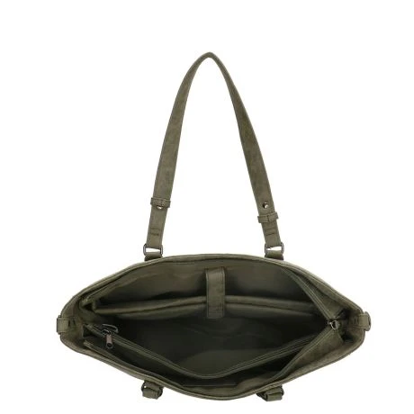Enrico Benetti Kate Schoudertas 15" Olijf 7 Enrico Benetti Kate Schoudertas 15" Olijf - Afbeelding 5