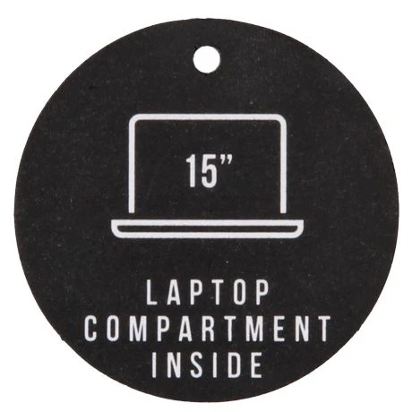 Enrico Benetti Rotterdam Laptop Rugtas 15" Camel 8 Enrico Benetti Rotterdam Laptop Rugtas 15" Camel - Afbeelding 6