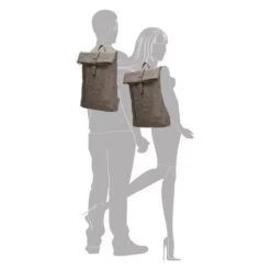 Enrico Benetti Rotterdam Laptop Rugtas 15" Middentaupe -Fjallraven Tassen Verkoopwinkel 66598134 3