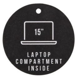 Enrico Benetti Rotterdam Laptop Rugtas 17" Zwart -Fjallraven Tassen Verkoopwinkel 66599001 10