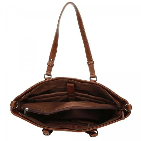 Enrico Benetti Caen Shopper 15" Cognac 8 Enrico Benetti Caen Shopper 15" Cognac - Afbeelding 6