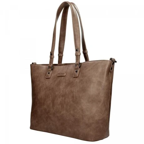 Enrico Benetti Caen Shopper 15" Lichttaupe 6 Enrico Benetti Caen Shopper 15" Lichttaupe - Afbeelding 4