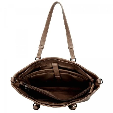 Enrico Benetti Caen Shopper 15" Lichttaupe 8 Enrico Benetti Caen Shopper 15" Lichttaupe - Afbeelding 6