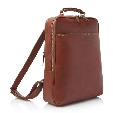 Castelijn & Beerens Verona Laptoprugzak 15.6'' Tablet Lichtbruin 4 Castelijn & Beerens Verona Laptoprugzak 15.6'' Tablet Lichtbruin - Afbeelding 2