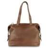 Plevier Skye Leren Dames Laptoptas 14" Taupe -Fjallraven Tassen Verkoopwinkel 702 6 skye leren dames schoudertas 14 inch taupe 0 1 1
