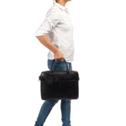 Burkely Vintage Jack Worker 13.3" Black -Fjallraven Tassen Verkoopwinkel 734022.10 6