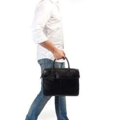 Burkely Vintage Jack Worker 13.3" Black -Fjallraven Tassen Verkoopwinkel 734022.10 7