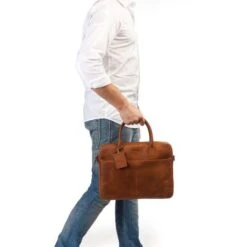 Burkely Vintage Jack Worker 13.3" Cognac -Fjallraven Tassen Verkoopwinkel 734022.24 7