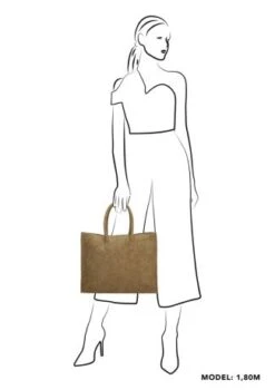 Zebra Natural Bag Lisa XL Shopper Olijfgroen -Fjallraven Tassen Verkoopwinkel 777228029 3