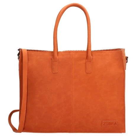 Zebra Natural Bag Lisa XL Shopper Brique 3 Zebra Natural Bag Lisa XL Shopper Brique