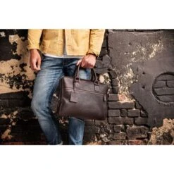 Burkely Antique Avery Laptopbag 13.3" Brown -Fjallraven Tassen Verkoopwinkel 798156.10 9 1