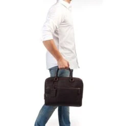 Burkely Antique Avery Laptopbag 13.3" Brown -Fjallraven Tassen Verkoopwinkel 798156.20 7