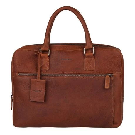 Burkely Antique Avery Laptopbag 13.3" Cognac 3 Burkely Antique Avery Laptopbag 13.3" Cognac