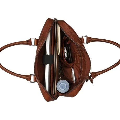 Burkely Antique Avery Laptopbag 13.3" Cognac 7 Burkely Antique Avery Laptopbag 13.3" Cognac - Afbeelding 5