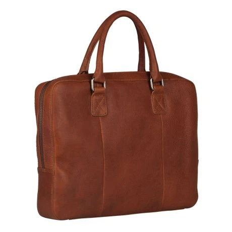 Burkely Antique Avery Laptopbag 13.3" Cognac 5 Burkely Antique Avery Laptopbag 13.3" Cognac - Afbeelding 3