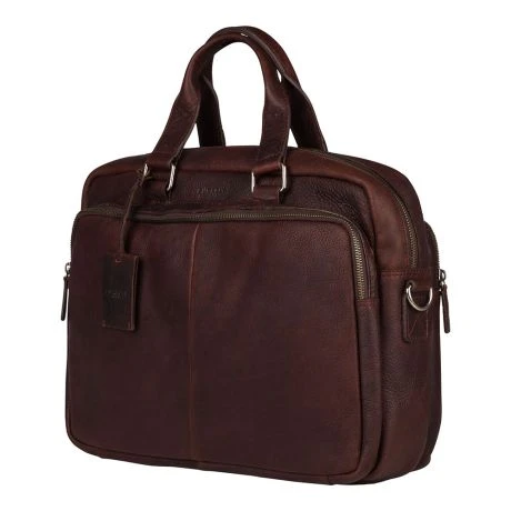 Burkely Antique Avery Workbag 15.6" Brown 4 Burkely Antique Avery Workbag 15.6" Brown - Afbeelding 2
