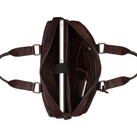 Burkely Antique Avery Workbag 15.6" Brown 5 Burkely Antique Avery Workbag 15.6" Brown - Afbeelding 3