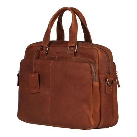Burkely Antique Avery Workbag 15.6" Cognac 5 Burkely Antique Avery Workbag 15.6" Cognac - Afbeelding 3