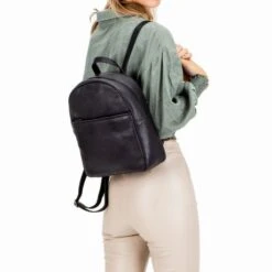 Burkely Antique Avery Backpack Tablet Black -Fjallraven Tassen Verkoopwinkel 8005363.56.10 5