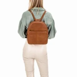 Burkely Antique Avery Backpack Tablet Cognac -Fjallraven Tassen Verkoopwinkel 8005363.56.24 5