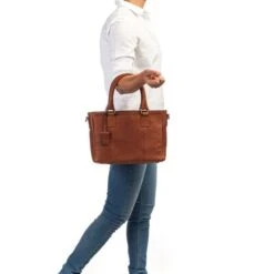 Burkely Antique Avery Handbag S Cognac -Fjallraven Tassen Verkoopwinkel 8005369.56.24 7