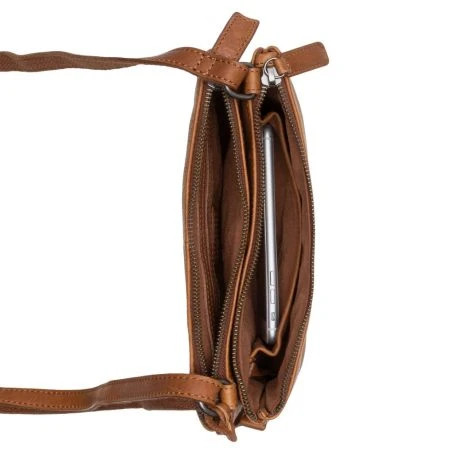 Burkely Antique Avery Crossover Schoudertas L Cognac 6 Burkely Antique Avery Crossover Schoudertas L Cognac - Afbeelding 4