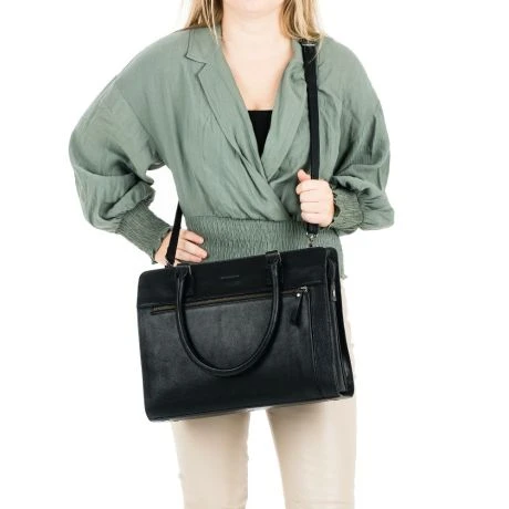 Burkely Antique Avery Handbag M 14" Black 9 Burkely Antique Avery Handbag M 14" Black - Afbeelding 7