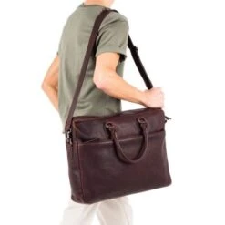 Burkely Antique Avery Laptoptas 17" Brown -Fjallraven Tassen Verkoopwinkel 8007339.56.20 6