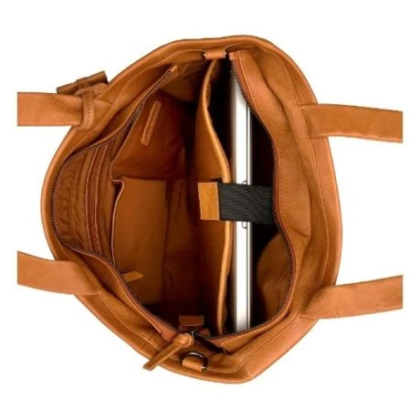 Burkely Just Jolie Workbag 14" Cognac New 7 Burkely Just Jolie Workbag 14" Cognac New - Afbeelding 5