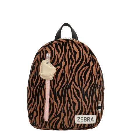 Zebra Trends Kinder Rugzak S Zebra Brown 3 Zebra Trends Kinder Rugzak S Zebra Brown