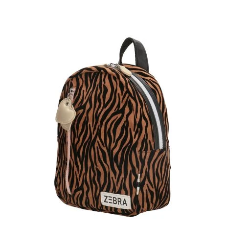 Zebra Trends Kinder Rugzak S Zebra Brown 4 Zebra Trends Kinder Rugzak S Zebra Brown - Afbeelding 2