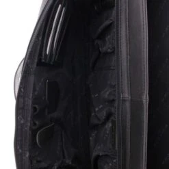 Plevier Morse Leren Aktentas 2-Vaks 15.6" Zwart -Fjallraven Tassen Verkoopwinkel 853 1 binnenkant 2 morse