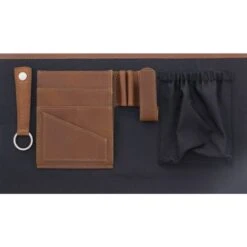 Plevier Morse Leren Aktentas 2-Vaks 15.6" Bruin -Fjallraven Tassen Verkoopwinkel 853 2 panel 1 1