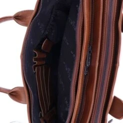 Plevier Baken Dames Laptoptas 3-Vaks 15.6" Bruin -Fjallraven Tassen Verkoopwinkel 862 2 baken binnen4