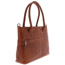 Plevier Fluxgate Dames Tote Bag 14" Bruin -Fjallraven Tassen Verkoopwinkel 864 2 fluxgate zijkantachter