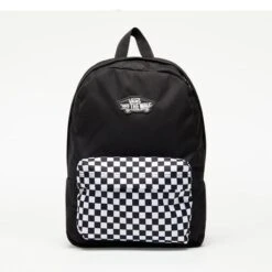 Vans New Skool Kids Rugzak Black/White Block