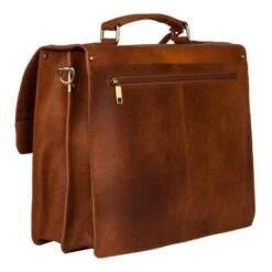 Burkely Vintage Scott Briefcase Cognac -Fjallraven Tassen Verkoopwinkel 9006378.22.24 5