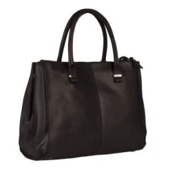 Burkely Vintage Wieske 2-Zipper Shoulder Bag Black -Fjallraven Tassen Verkoopwinkel 9006971.22.10 5