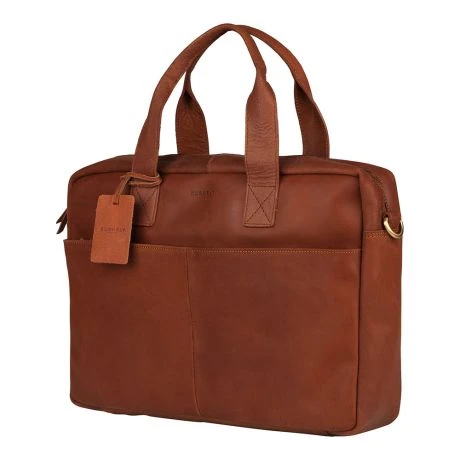 Burkely Vintage River Worker 15.6" Laptop Bag Cognac 4 Burkely Vintage River Worker 15.6" Laptop Bag Cognac - Afbeelding 2