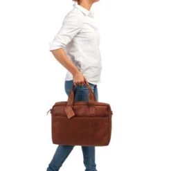 Burkely Vintage River Worker 15.6" Laptop Bag Cognac 11 Burkely Vintage River Worker 15.6" Laptop Bag Cognac -Fjallraven Tassen Verkoopwinkel 9007970.22.24 6